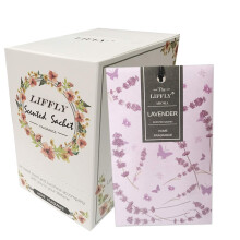 Liffly 14 frpackar lavendel doftande psar fr ldor och garderober