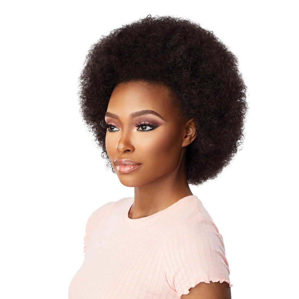Sensationeel Sensationnel Instant Weave Drawstring Cap 001 Half Wig (1B Off Black)