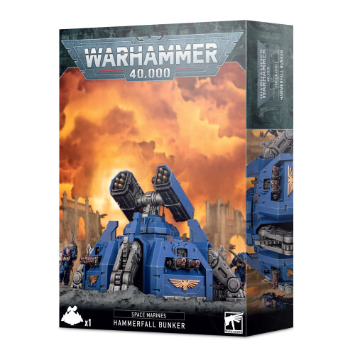 Spil Workshop Warhammer 40K - Space Marine Bunker Hammerfall