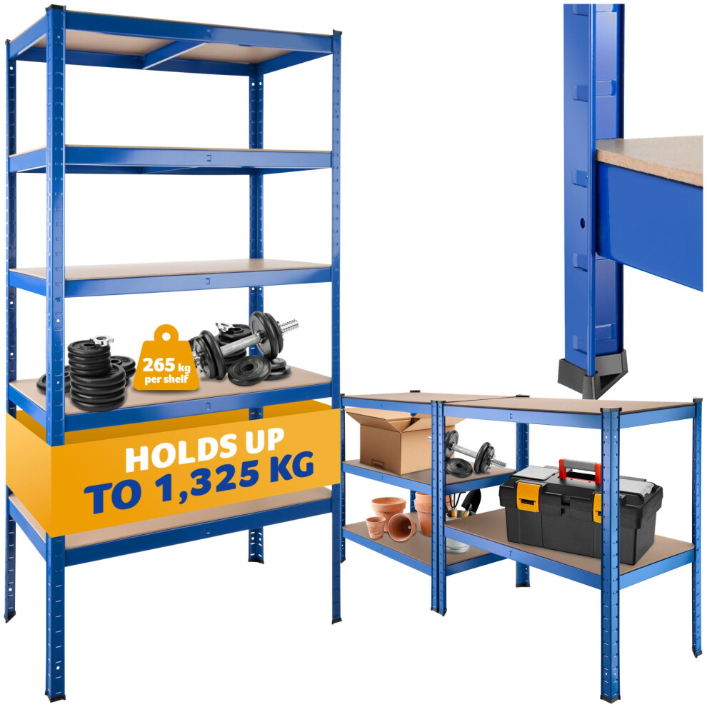 Garage Shelving - 5 tier unit, heavy duty racking