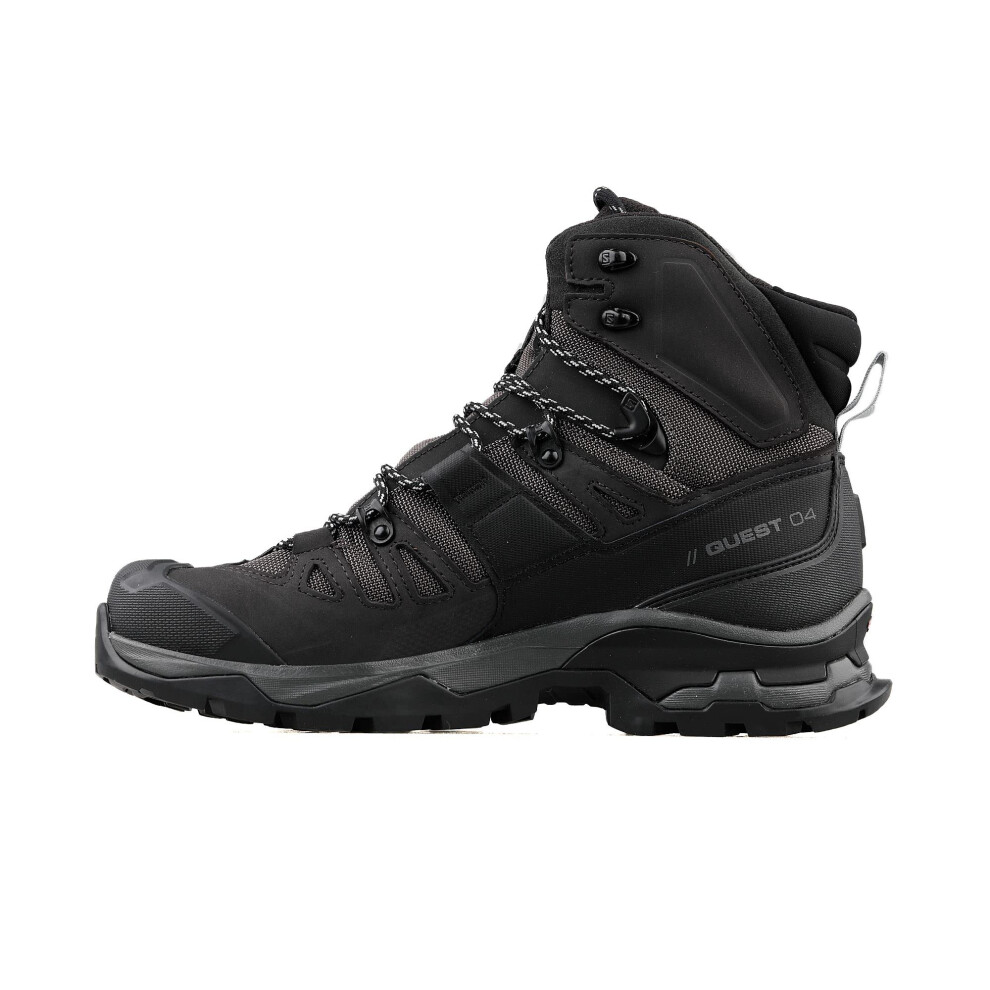Salomon Quest 4 Gore-TEX Hiking Boots for Men  Magnet/Black/Quarry  10.5