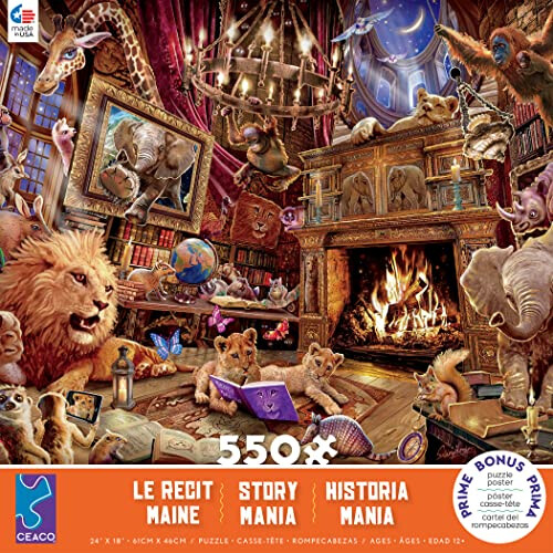 Ceaco - Ιστορία Μανία - Παζλ 550 Κομματιών 1