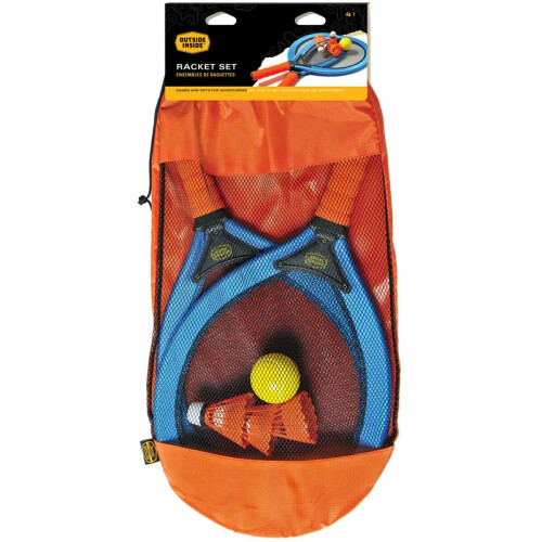 Outside Inside Backpack Racket Set  Lightweight  Compact  Travel Size for Camping and Travel