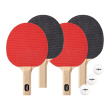 STIGA Classic 2 Player and 4 Player Ping Pong Set - Table Tennis Racke