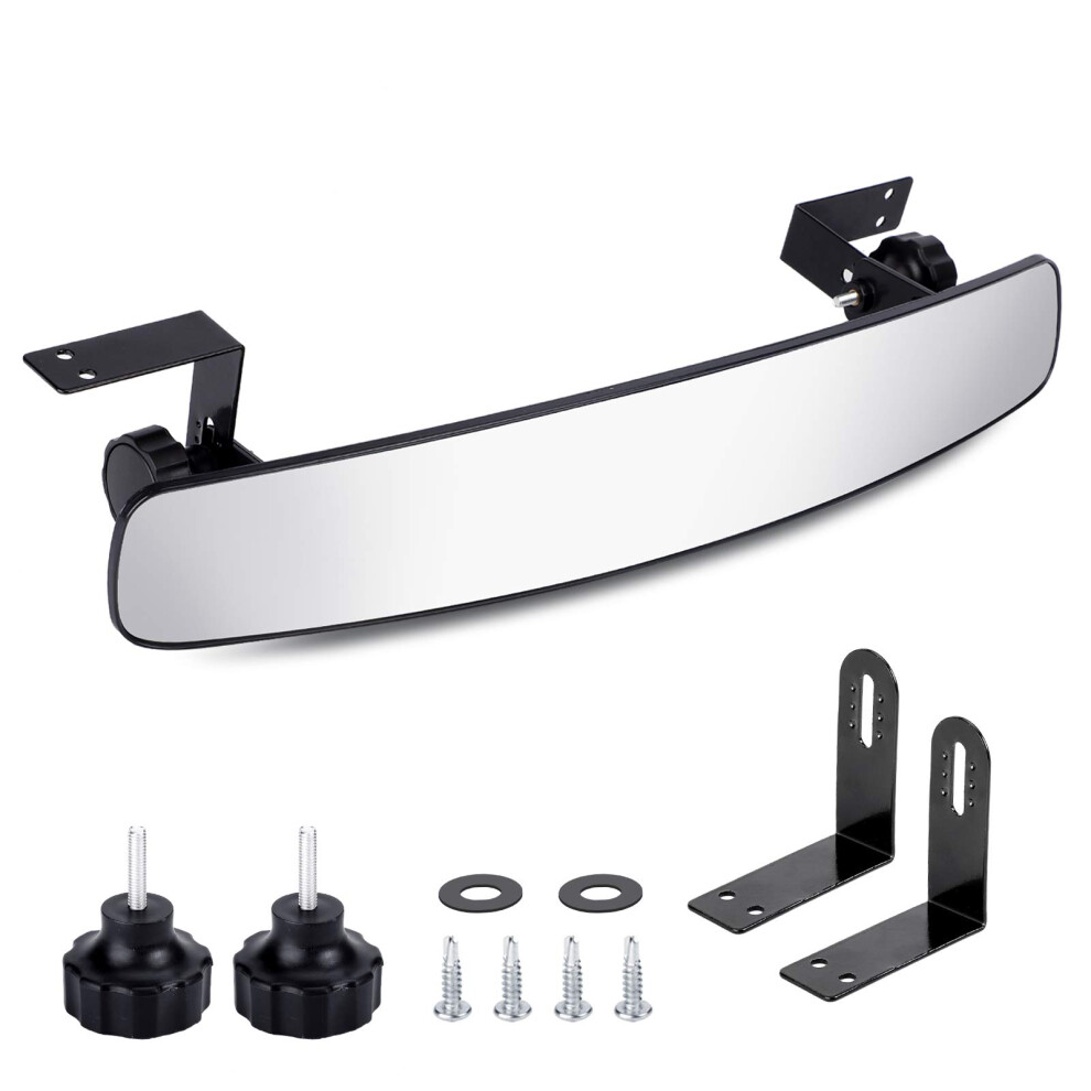 Betooll 16.5"" Golf Cart Rear View Mirror Fits For Ezgo Yamaha Club 653461735013