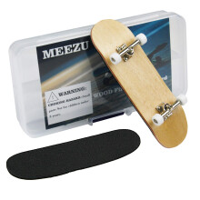 MEEZU Houten Vinger Skateboard Professionele Vingerborden Wielen met Lagers Mini Vingerbord Vinger Speelgoed voor Volwassenen en Kinderen