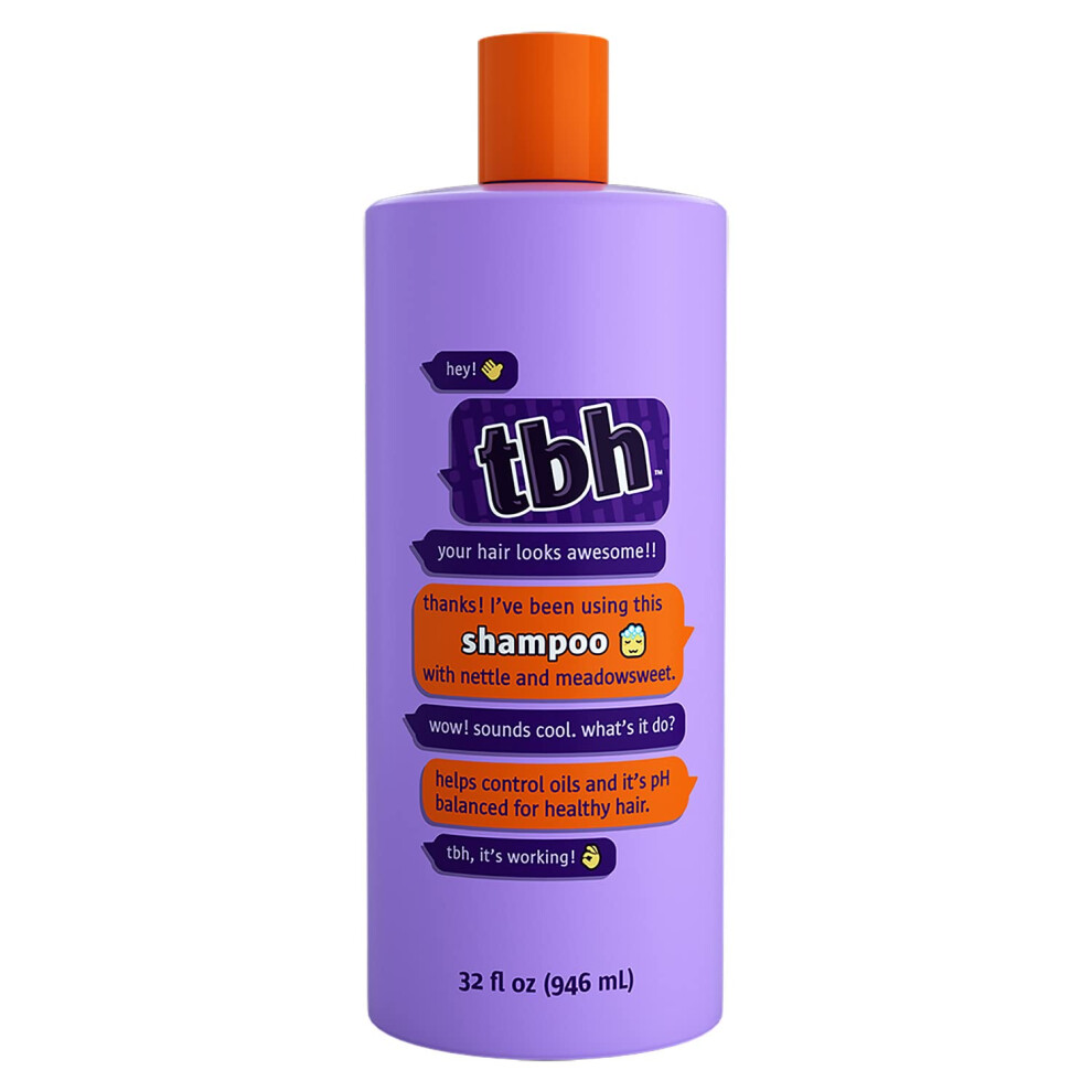 Tbh Kids Shampoo Tween And Teen Shampoo For Oily Hair Sulfate And Paraben Free Shampoo 32 Oz