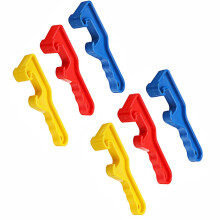 Bucket Lid Opener Wrench Paint Can Lid Remover Tool Pail Barrel Lid Lifter Opening  6 Pieces