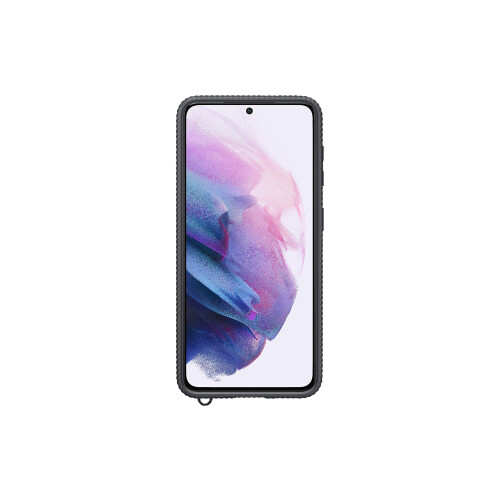 Samsung Θήκη Samsung Galaxy S21, Διαφανής Προστατευτική Κάλυψη - Μαύρη (Αμερικανική Έκδοση) 2