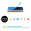 WELNENT E-Mark DOT 4A CCC 2pcs Rectangle Reflector Self Adhesive Stick 5