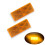 WELNENT E-Mark DOT 4A CCC 2pcs Rectangle Reflector Self Adhesive Stick 1