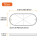 WELNENT E-Mark / 4A / CCC 2pcs Oval Reflector Self Adhesive Stick on S 4