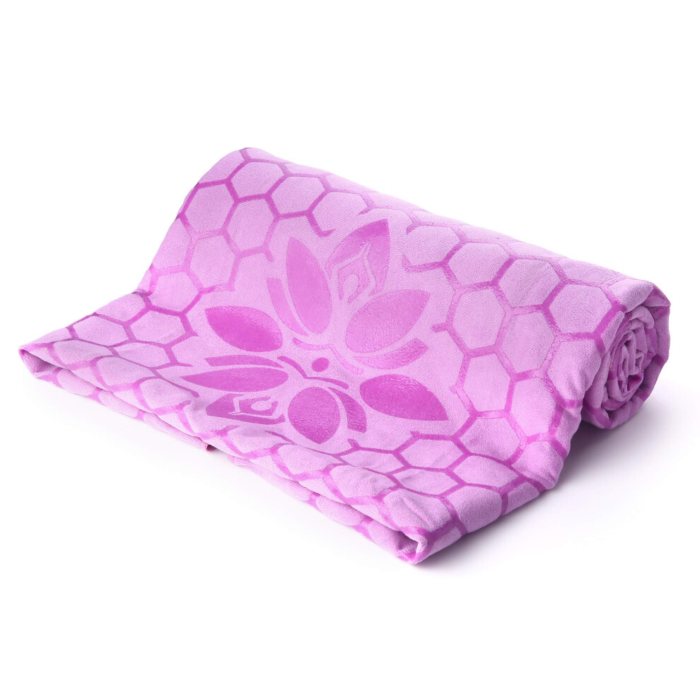Serviettes de yoga pour le yoga chaud Serviette antid   rapante et longue et astucieuse offrant une adh   rence
