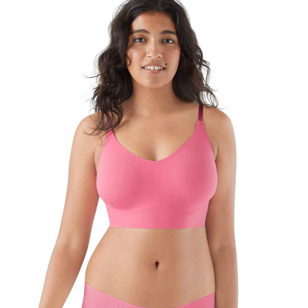 Soutien-gorge triangle     bretelles r   glables True Body Lift pour femme, Chateau Rose, L 36DDD 38DD US
