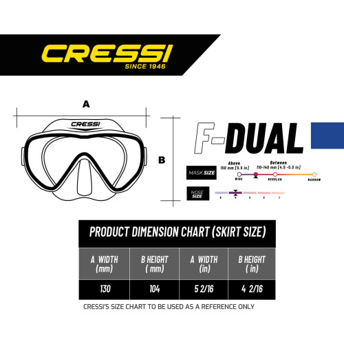 Cressi Cressi F-Dual & Supernova Dry  Black/Red 1