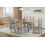 Mercers Furniture Corona Grey Wax Large Extending Dining Table & 6 Chairs 1