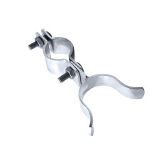 1-3/8"""" x 1-3/8"""" Gaffell?s Galvaniseret hegnsl?gel?s til k?deled hegnsl?gerammer med h?ngel?shul V?gmontering til portstolpe eller v?g