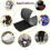 LLPT Sew On Hook and Loop Tape Roll 2 Inch x 16.5 Feet Nylon Fabric Wi 4