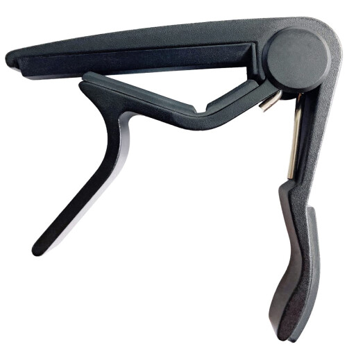 WINGO Pro Classical Flat Guitar Capo  Black  5 Picks