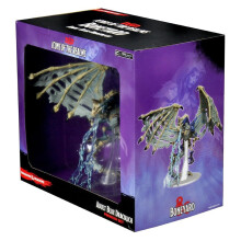 Miniat ry WizKids D&D Icons of the Realms: Boneyard - Blue Dracolich Premium
