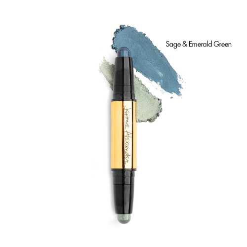 Jerome Alexander - JA Basics Dual Ended Eyeshadow Stick (Sage/Emerald) 1