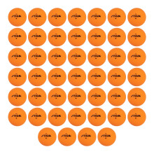 Bolas de pingue -pongue estiga - 46pk laranja de 1 estrela bolas de t   nis de t   nis tamanho oficial 40mm Bolas de abdominais