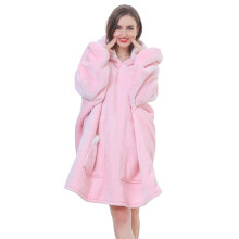 Kipswiza Oversized Wearable Blanket Sherpa Fleece Thick Warm Hoodie Blanket Giant Hooded Sweatshirt Hoodie Blanket for Women Wif