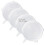 LELE LIFE 4 Pack Same Size Silicone Stretch Lids  Thicker Reusable Dur 2