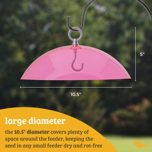 Wahl DOME Protectora para Comederos de Aves, 10", Transparente 2