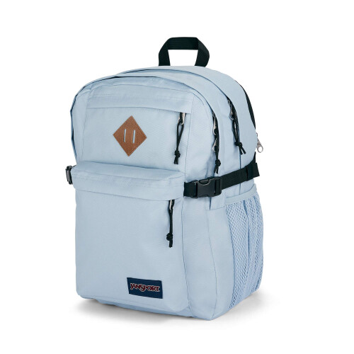 Jansport Jansport Main Campus Backpack - Bacha de viagem ou trabalho com manga de laptop de 15 polegadas e bolsos de garrafa de    gua dupla azul crep   sculo 2
