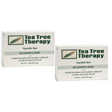 Σαπούνι από φυτικά συστατικά Tea Tree Therapy, Ευκάλυπτος, 2 τεμάχια