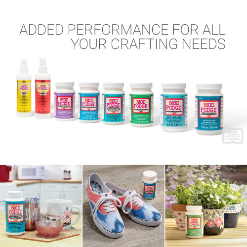 Mod Podge Diskmaskin Säker, Glans Finish, 32 fl oz, Klar 1