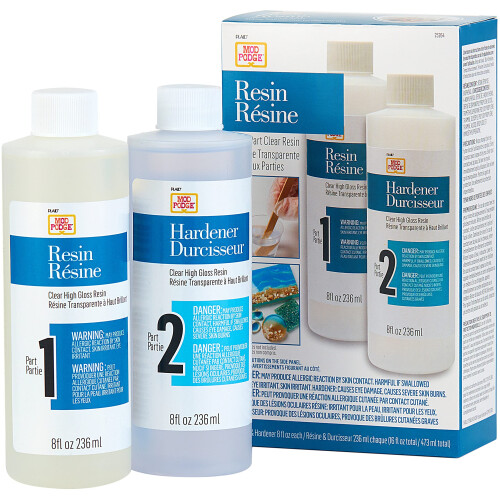 Mod Podge 16 fl oz Σκληρυντής 2-Μέρων, Ιδανικό για Έργα Ρητίνης, 25264, Διαφανές 2