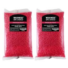 Waxness Spa Choice Rosin Free Multidirectionele Harde Wax Passievrucht 2,2 lb / 1 kg Verpakking van 2