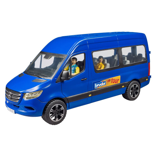 Bruder MB Sprinter Transfer con conductor y pasajero 1