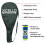 Xcello Sports 23" Αλουμινένιο Σετ Ρακετών (Μπλε/Μαύρο) με 2 Σωλήνες Μπάλες Τένις και 2 Θήκες 4