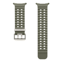 Band - SAMSUNG - Galaxy Watch Ultra - Groen - Titanium gesp - Verstelbaar