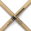 ProMark Rebound 7A Hickory Drumsticks  Oval Nylon Tip  One Pair 5