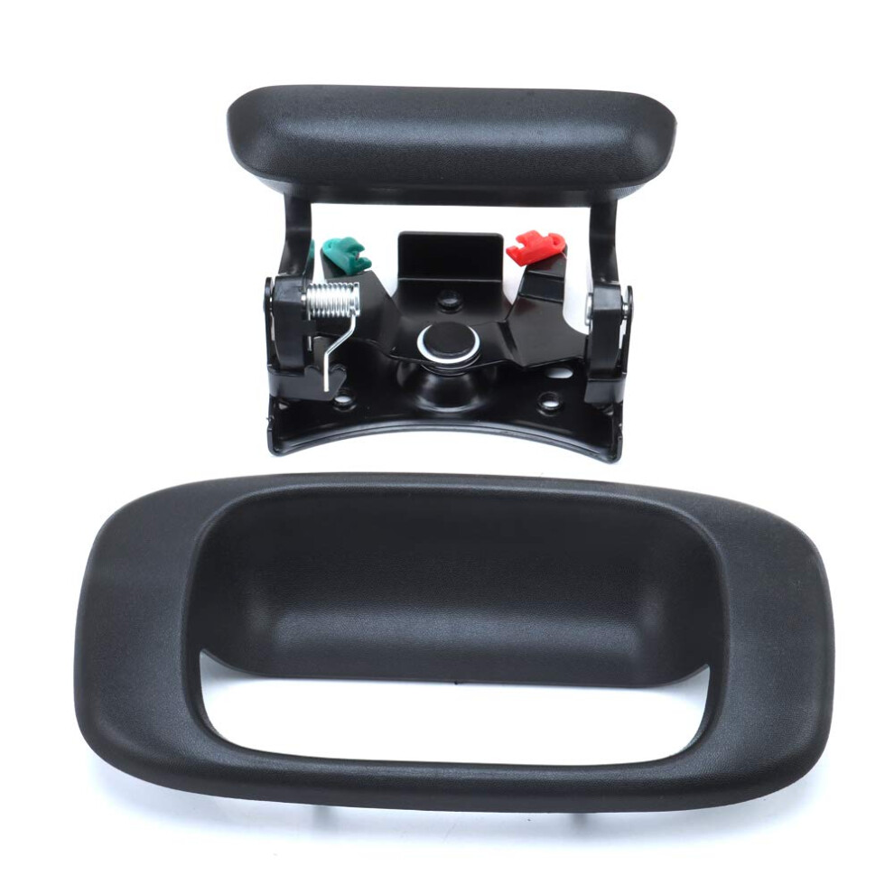 Tailgate Handle Latch And Bezel Trim With Rod Clips For 1999-2007 Chev 788433267299