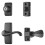 Ideal Security Storm Door Handle Set with Lock  Matte Black (4 Piece Set) 1