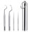 Worldity 5Pcs Reusable Toothpick  Portable Metal Toothpick  Profession 1