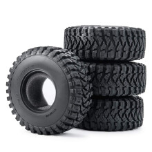 RCLIONS 4pcs 2.2inch 125mm Pneus Crawler RC avec Insert en Mousse pour Voiture RC 1/10