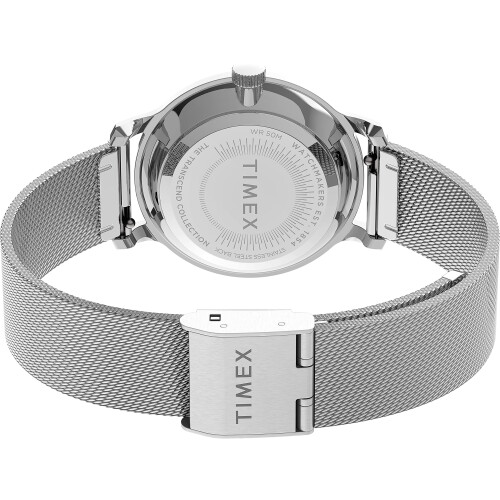 Timex Timex Women's Transcend 31mm Watch - Silver-Tone Case Silver-Tone Dial 1