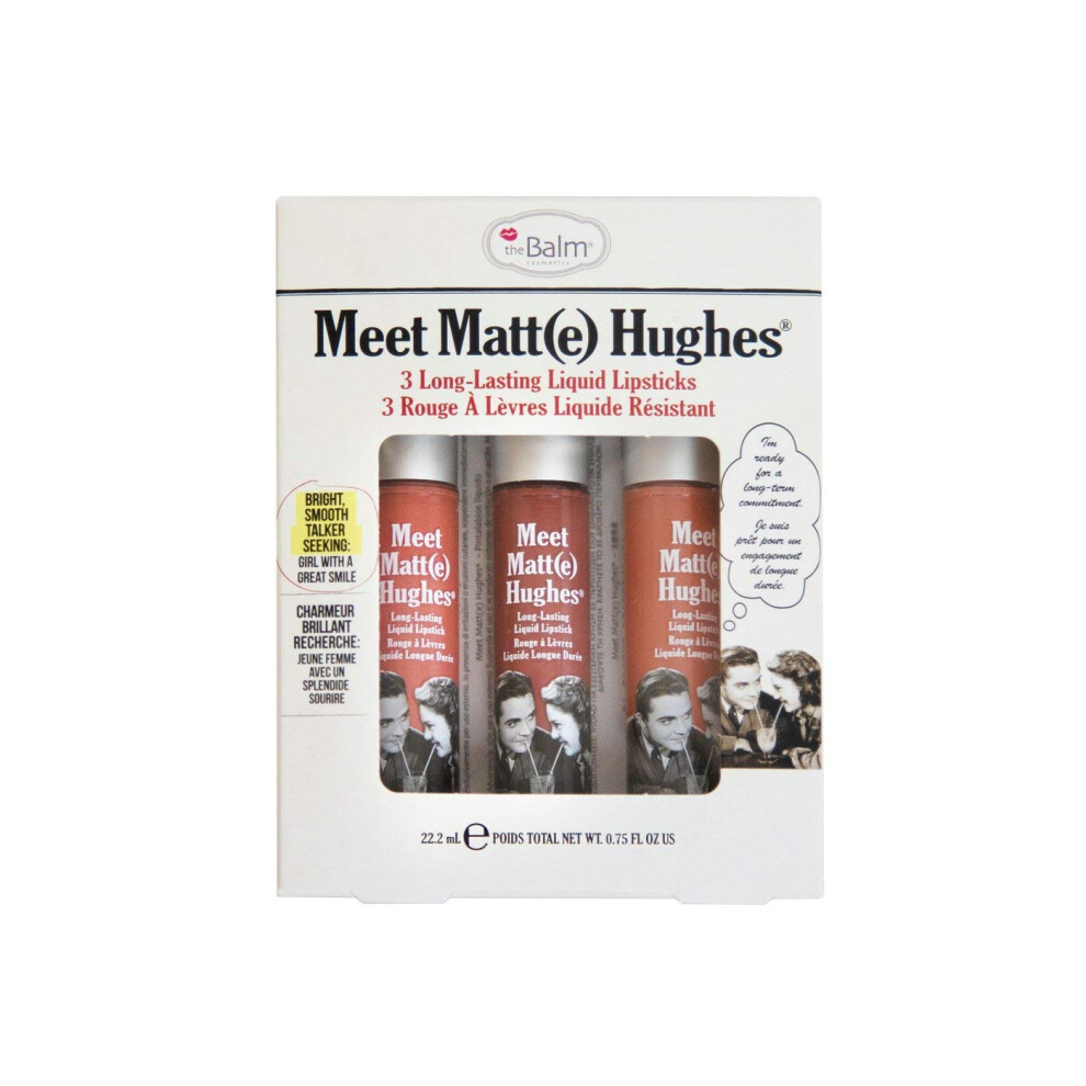 theBalm Meet Matt(e) Hughes 3-pc Lip Kit-image-OPC-PFNHG5Y-NEW