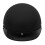 VCAN Cruiser Solid Flat Black Half Face motorcykelhjelm (Flame XX-Large) 3