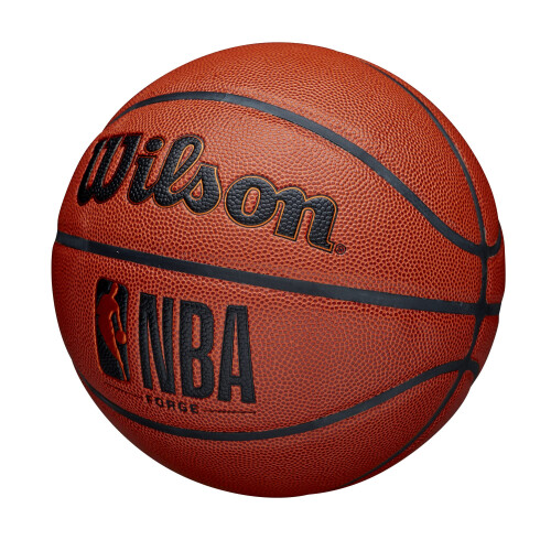 Wilson WILSON NBA Forge Σειρά Μπάσκετ Εσωτερικού/Εξωτερικού Χώρου - Forge, Καφέ, Μέγεθος 7 - 29.5" 2