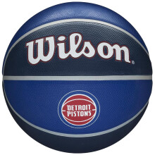 WILSON NBA Team Tribute Basketball - Size 7 - 29.5 Detroit Pistons