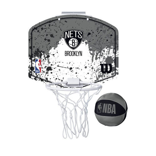 Wilson WILSON NBA Team Mini Basketbalring - Brooklyn Nets