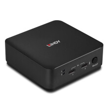 KVM-switch - LINDY - 2 poorten Type C - Dual HDMI 4K60 - Ultra HD 4K60Hz - MST en SST