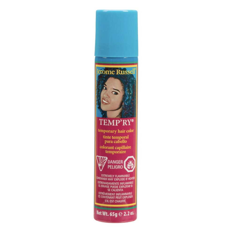 Jerome Russel Pink Jerome Russell Temporary Hair Color Spray - Intense Spray-On Temporary Hair Color Fast-Drying Non-Sticky Travel Size 2.2 Oz Peroxi